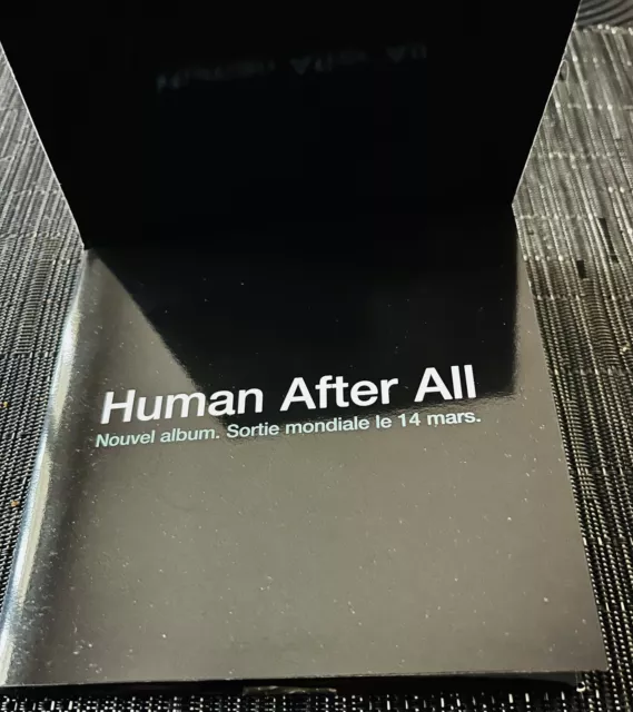 24h Offer Daft Punk Rare Deluxe CD + Gatefold Sleeve Album Promo Human After All