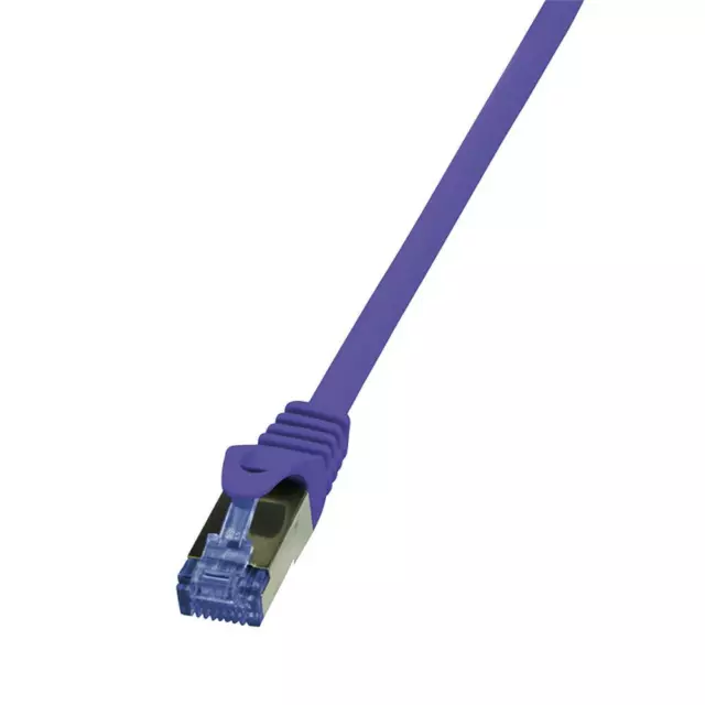 LogiLink CQ304VS Patchkabel PrimeLine, Cat.6A, S/FTP, violett, 1,5 m