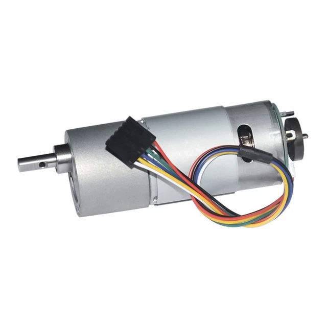 Motore DC 12V Con Ingranaggi Magnetici &ndash; Albero 3mm, 1000 RPM, Coppia Elevata &ndash; Uxcell