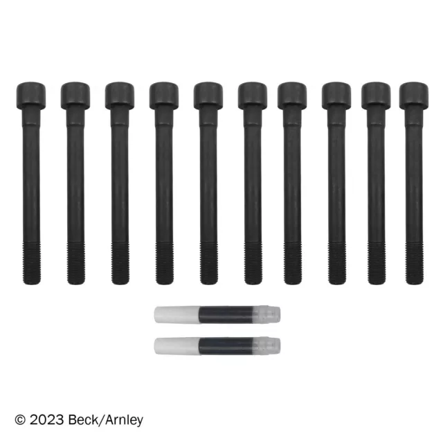 Beck Arnley 016-1040 Cylinder Head Bolt Set For 01-11 Accent Rio Rio5