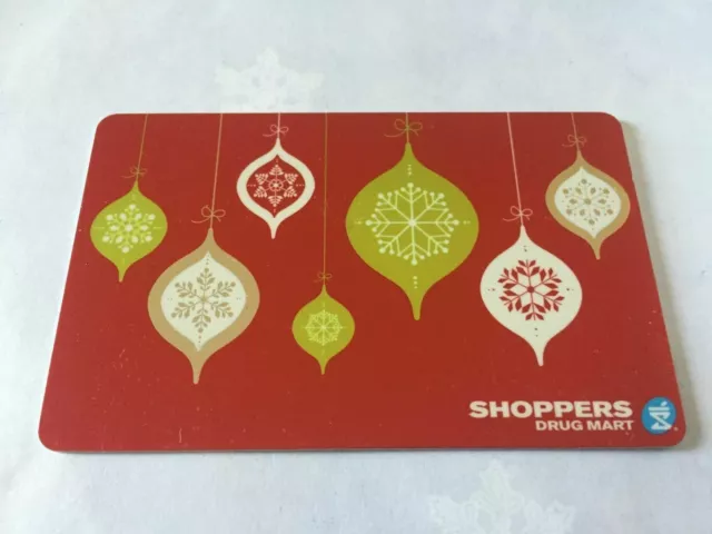 SHOPPERS DRUG MART SDM gift cards ⚕️℞ pharmacy store Collectible Canada  card 