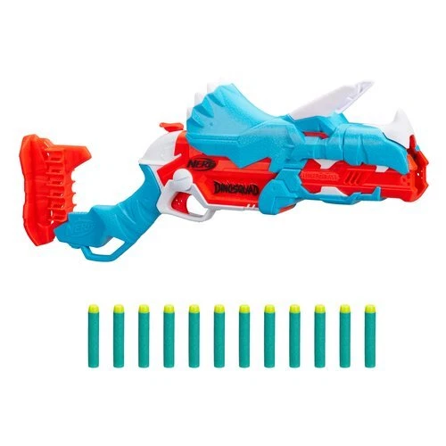 NERF Dinosquad TriceraBlast Hasbro F0803EU4 Dart Shooting Rifle
