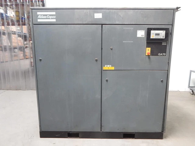 Atlas Copco GA75 Air Compressor 100 HP M2859