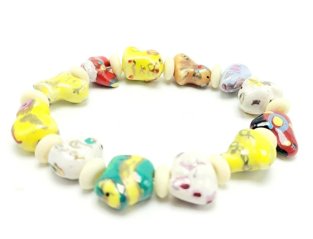 Porcelain Animals Bracelet Handmade Cuteness