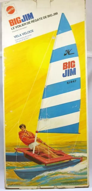 Big Jim Série Sport - Catamaran / Voilier de Régate neuf en boite (ref.9267) Mat