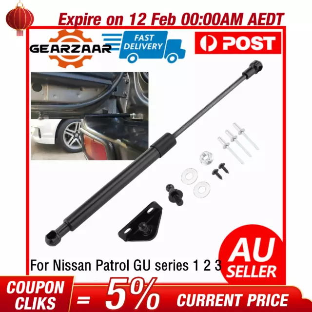 For Nissan Patrol GU series 1 2 3 Rear Barn Door Gas Strut sets Small Barn Door