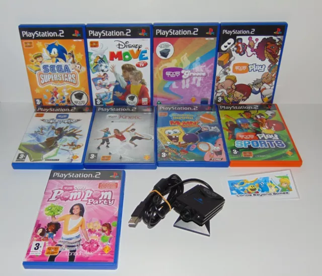 Eyetoy Augenspielzeug Kinder Familie Party Spielkamera | Sony PS2 PlayStation 2 | PAL