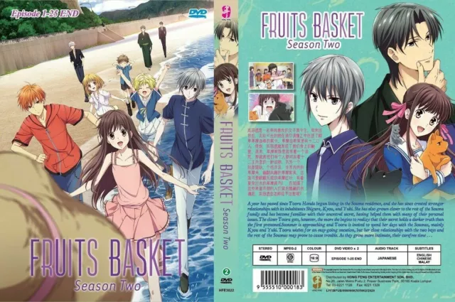 Fruits Basket (Saison 2 : VOL.1 - 25 Fin) ~ Toutes les régions ~ Tout neuf...