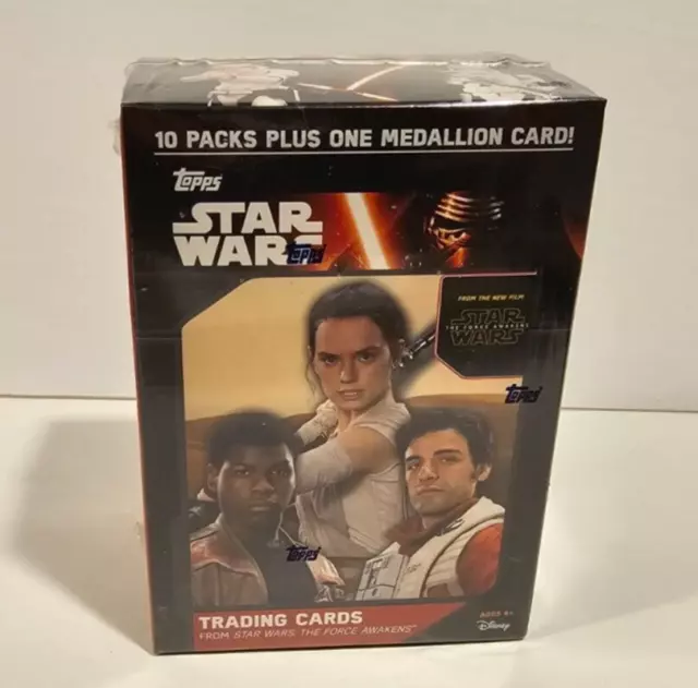 2015 Topps Star Wars the Force Awakens EXCLUSIVE Blaster Box - NEW SEALED