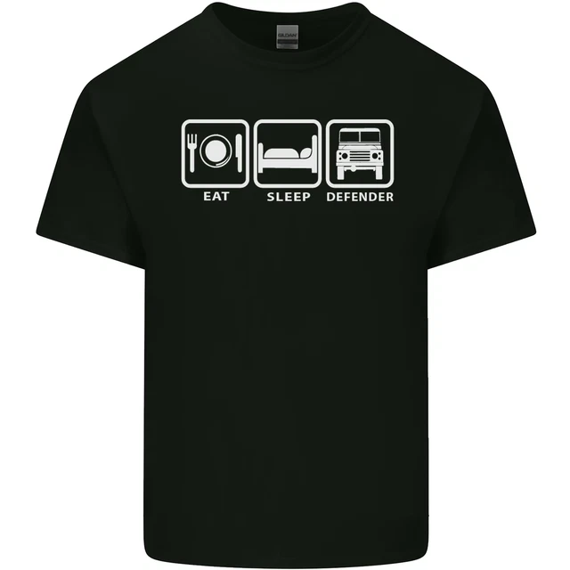 Eat Sleep 4X4 Off Road Roading Car Mens Cotton T-Shirt Tee Top