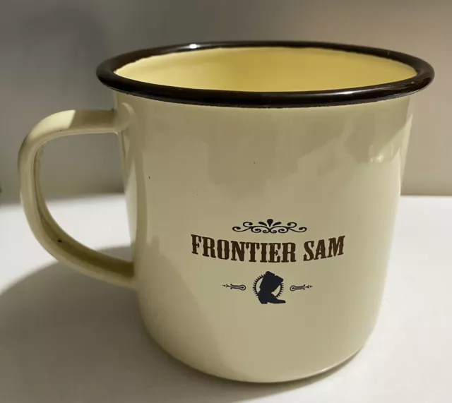 Very Rare 1994 Yosemite (Frontier) Sam Warner Bros Looney Tunes Enamel Mug 4” 2