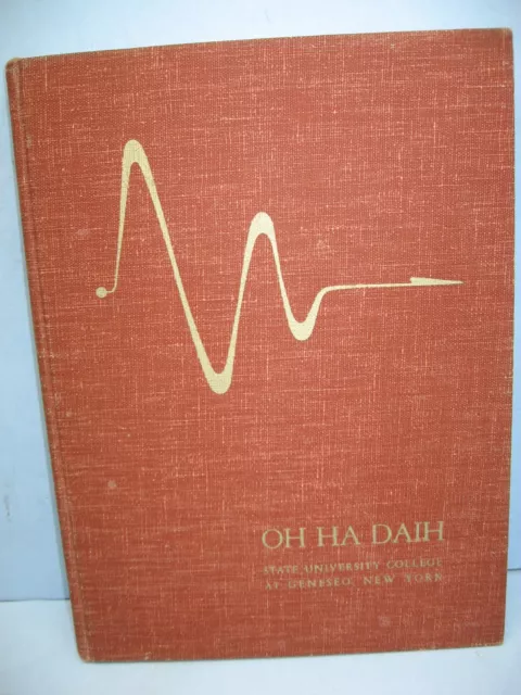 1962 Oh Ha Daih, State University of New York - College at Geneseo Yearbook