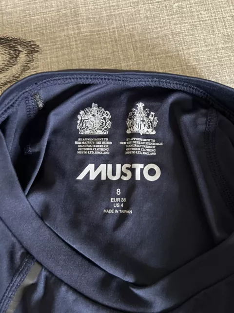 Musto Ladies Baselayer Size 8