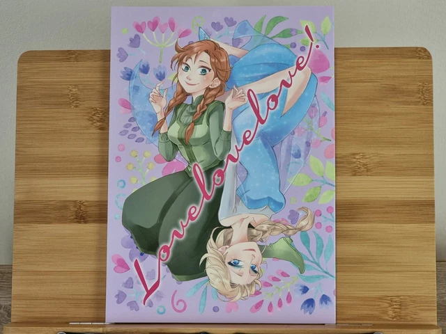 LOVELOVELOVE DISNEY S Frozen Doujinshi Manga Book Elsa Anna Kristoff 
