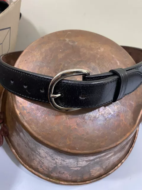Galco 32” Black Heavy Duty 1.5” Wide Leather Gun Belt CSB7 Cop Series CCW B323x
