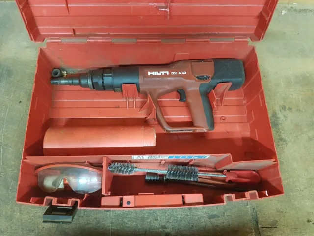 Hilti DX A40 Powder Actuated Nail Fastening Gun Tool