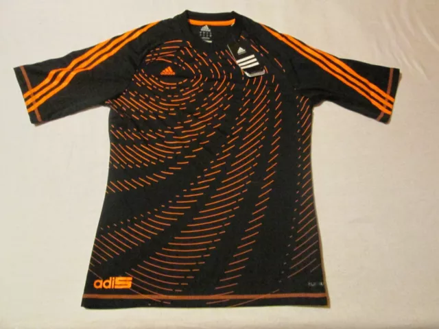 ⚡Tee Shirt Maillot Adidas Climalite Design Small 174 D5/48 30" S36 M38 Adi5 Bnwt