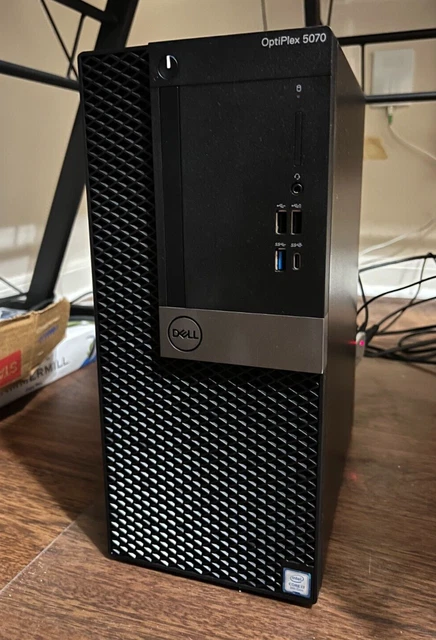 Dell Optiplex 5070 Desktop | i7-9700, 32GB, 512GB, RX550, WIN10PRO Dell Optiplex 5070 Desktop | i7-9700, 32GB, 512GB, RX550, WIN10PRO