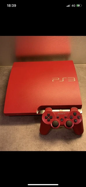 PlayStation 3 Slim rouge Tres bon etat