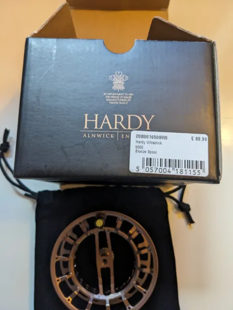 HARDY ULTRACLICK 5000 Spare Spool Bronze £85.00 - PicClick UK