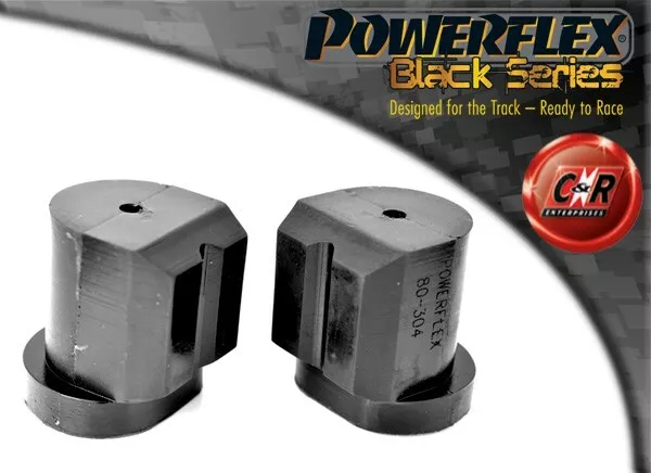 Powerflex Black Frwbone IN Buchsen RR für Opel Astra MK1 80-85 PFF80-304BLK