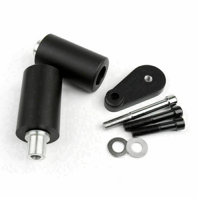 Frame Slider Crash Protector for Yamaha YZF R6 R6S 2003-2008 No Cut Blk  YU