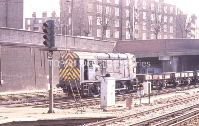 Rail 35mm Colour Slide 08323 Class 08 Apr'81 #a337