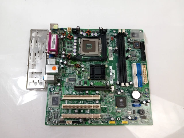 ASUS P5S800-VM/S SOCKET LGA775 DDR Micro ATX Motherboard With I/O ...