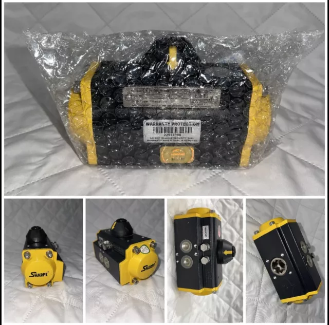 Sharpe Pneumatic Actuator SPNII 050 DA, for Ball / Rotary Valves, Rack & Pinion