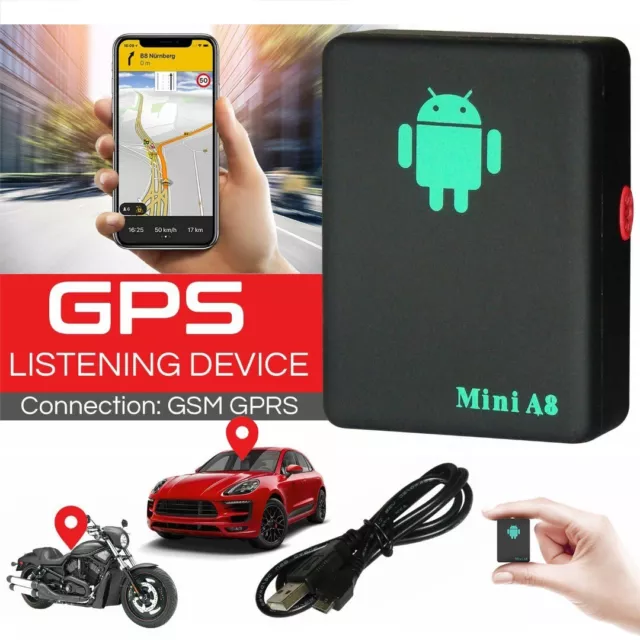 New A8 Mini Real Time Tracker Locator Global Car Kids Pet GPS GSM GPRS G t-