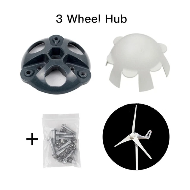 Facile da installare per tappo mozzo turbina eolica con kit 356 viti e dadi lama