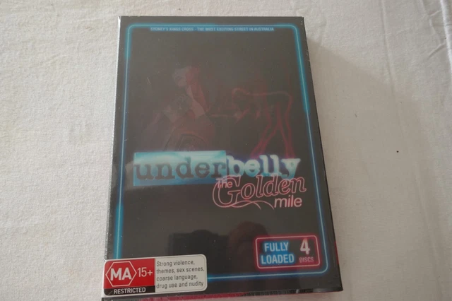 UNDERBELLY - THE Golden Mile Region 4 DVD 4x disc Series Set BRAND