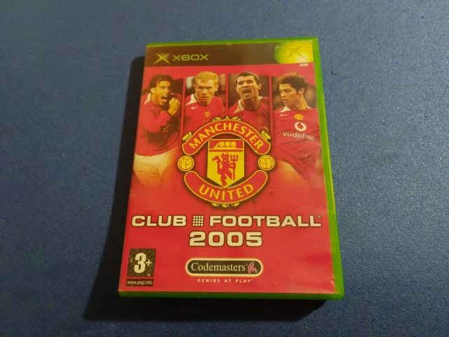 Jeu Manchester United (Club Football 2005) Sur Xbox – PAL – Boîte Sans Notice