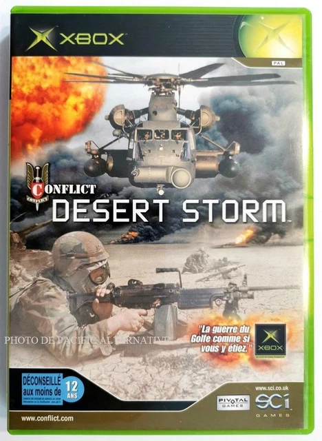 jeu CONFLICT DESERT STORM 1 pour XBOX (First Gen 1) francais guerre tir COMPLET