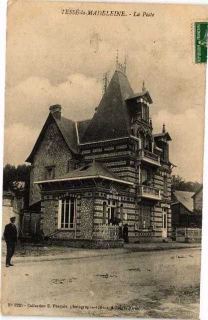 CPA TESSÉ-la-MADELEINE - La poste (195266)