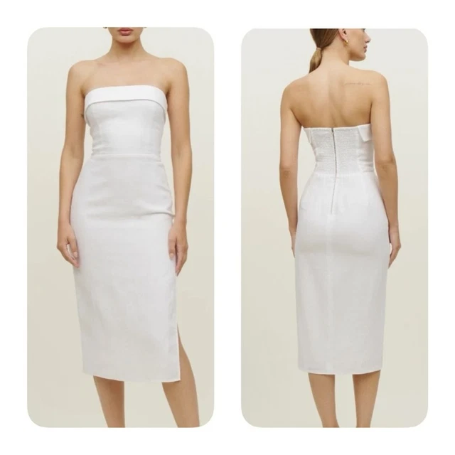 white floral a line dress Modern Romantic 3D Floral A-Line Dress main image 0