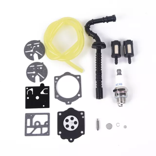 Pour Stihl 015 015AV 015L kit de réparation de carburateur pièces outils filtr