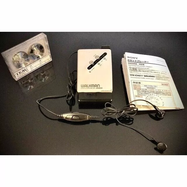 SONY Walkman WM-EX677 Reproductor de cintas de casete portátil Retro...