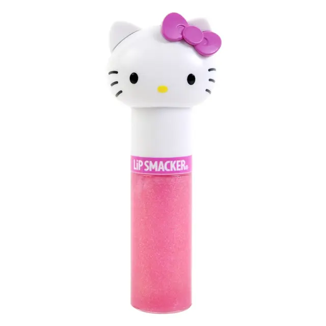 Lip Smacker Sanrio Hello Kitty Flavored Lip Gloss Lippy Pal Shimmer, Kiwi, Moist