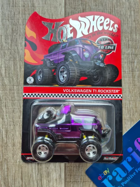 Hot Wheels RLC Exclusive Volkswagen T1 Rockster HNL19 Limited to 1 of 30,000