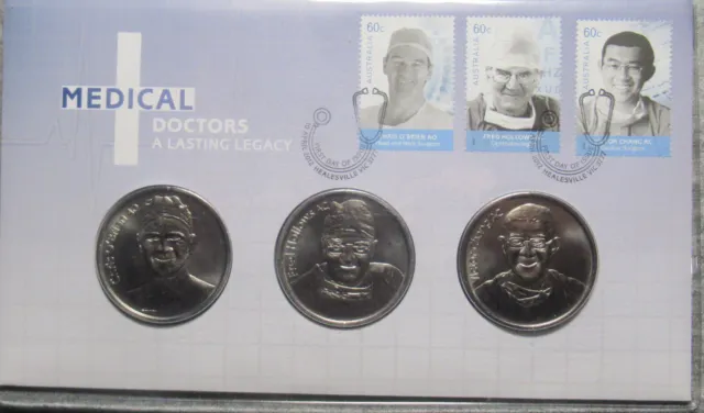 Australia 2012 Medical Doctors Lasting Legacy PNC inc 3  Medallion Medal