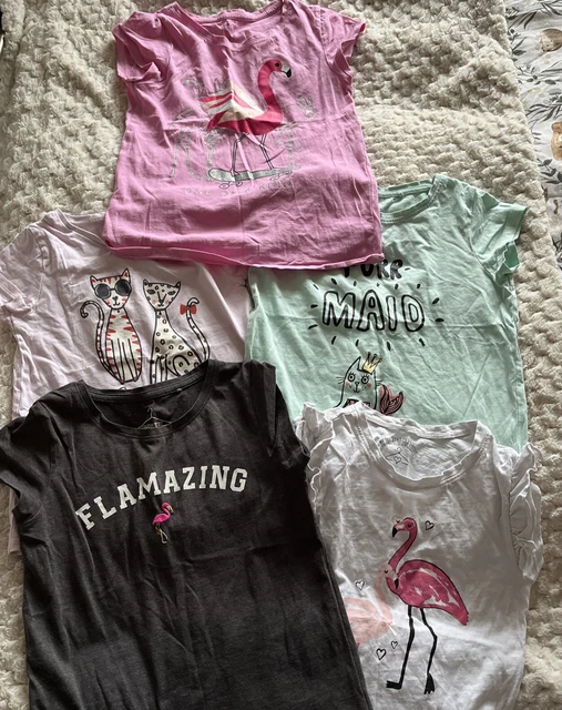 Girl Tshirt Bundle Age 8-9 Years
