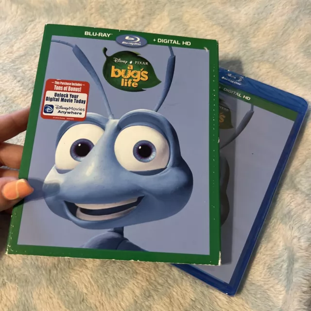 Disney Pixar A Bug's Life Blu-ray. ••BRAND NEW•• W~ Slipcover !! Sealed :)