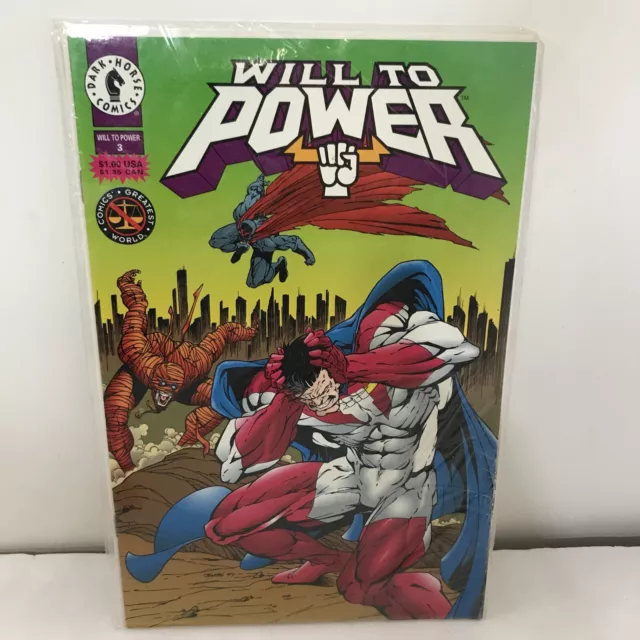 WILL TO POWER 3 4 6 7 8 9 10 11 12 Jerry Prosser Comic Lot Dark Horse 1994 2
