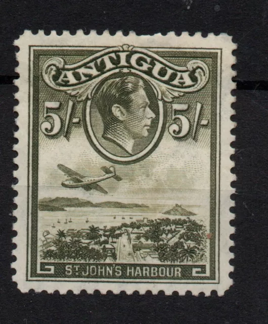 Antigua KGVI 1938 5/- SG107 Mint MH WS34555