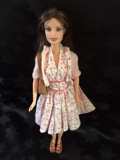 BARBIE FASHION FEVER Polka Dot Dress Teresa Complete H0873 19.99 -  PicClick UK