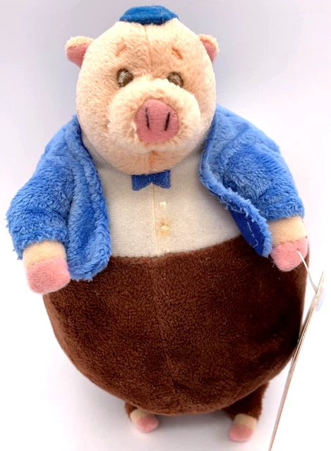 Disney Store Chicken Little Mini Bean Bag Plush Runt Pig 8" NWT