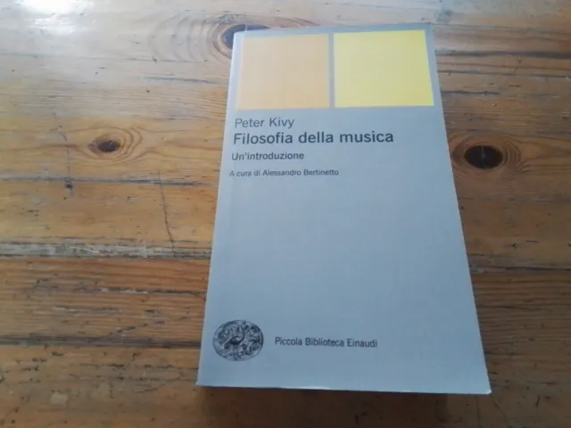 Filosofia della musica. Un'introduzione - Kivy Peter 2007, 19o23