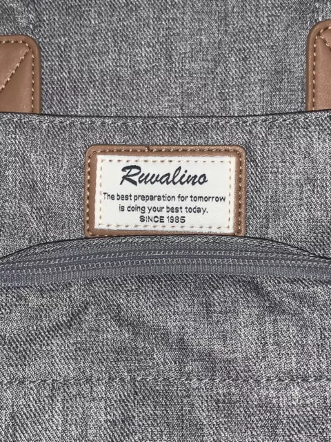 Ruvalino Diaper Bag Multi-function Travel Back Pack Maternity Changing Bags Gray 2