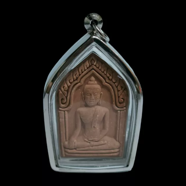 Lp Tim Phra Khun Pean Buddha Thai Lucky Amulet Pendant Talisman Holy BE2545 NEW